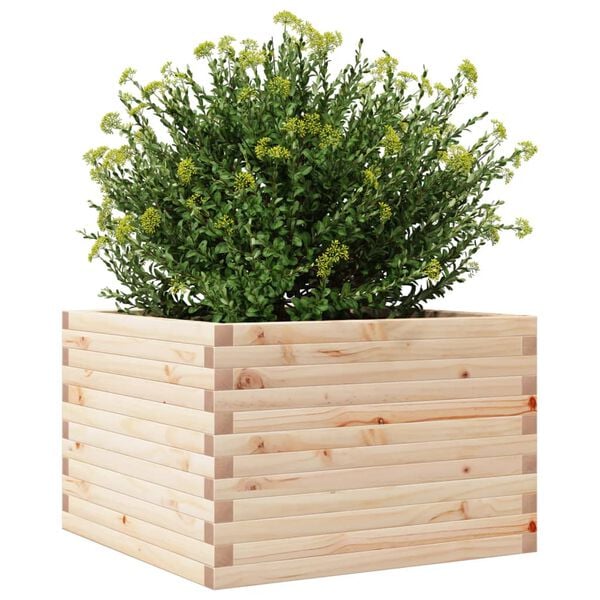 vidaXL Jardini&egrave;re 70x70x45,5 cm bois de pin massif