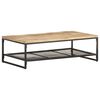 vidaXL Table basse 110x60x35 cm Bois de manguier massif