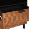 vidaXL Cabinet de chevet Marron 50 x 33 x 60 cm Bois de mangue massif