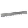 vidaXL Bordure de Pelouse 30 pc 102 x 10 x 4 cm Acier Argent&eacute;