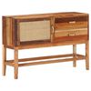 vidaXL Buffet 118x30x76 cm Bois de récupération massif