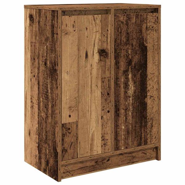 vidaXL Armoire &agrave; chaussures vieux bois 57x34x76 cm bois d'ing&eacute;nierie