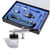 vidaXL A&eacute;rographe avec pot en verre Buses de 0,2 / 0,3 / 0,5 mm