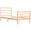 vidaXL Cadre de lit sans matelas bois de pin massif 90x190 cm