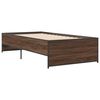 vidaXL Cadre de lit sans matelas ch&ecirc;ne marron 90x190 cm