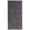 vidaXL Tapis HUARTE &agrave; poils courts doux lavable anthracite 100x200 cm