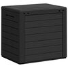 vidaXL Bo&icirc;te de stockage jardin Anthracite 58,5x46x55 cm Polypropyl&egrave;ne