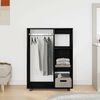 vidaXL Armoire en ch&ecirc;ne noir 80x40x110 cm Bois d'ing&eacute;nierie