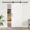vidaXL Porte coulissante ORKDAL Blanc 93 x 211 cm Pin massif