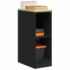 vidaXL Armoire de rangement de garage noir 30x51x85 cm bois de pin