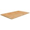 vidaXL Comptoir de salle de bain Marron clair 100x60x1,5cm Bois trait&eacute;