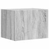vidaXL Meuble TV mural 39 x 31 x 29,5 cm Gris Sonoma Bois d'ing&eacute;nierie