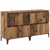 vidaXL Buffets 2 pcs Bois Ancien 60 x 35 x 70 cm Bois d'ing&eacute;nierie