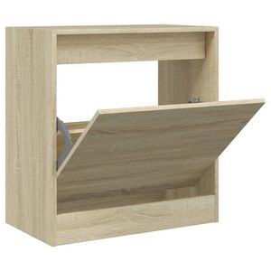 vidaXL Armoire &agrave; chaussures ch&ecirc;ne sonoma 60x34x63,5 cm bois ing&eacute;nierie