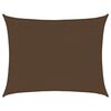 vidaXL Voile d'ombrage 160 g/m&sup2; Marron 6x7 m PEHD