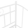 vidaXL Cadre de canapé-lit extensible sans matelas blanc 90x200 cm
