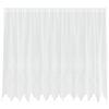 vidaXL Rideau en Dentelle Blanc 140 x 300 cm Polyester