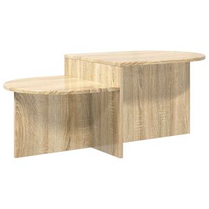 vidaXL Table basse Ch&ecirc;ne Sonoma 100 x 50 x 40 cm Bois d'ing&eacute;nierie