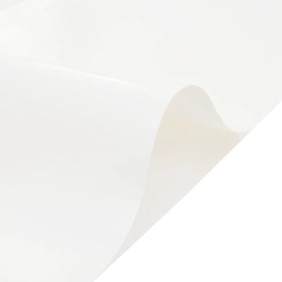vidaXL Bâche blanc 1x2,5 m 650 g/m²
