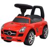 vidaXL Voiture &agrave; pousser par pieds pour enfants rouge