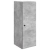 vidaXL Armoire Murale 33 x 34,5 x 90 cm Bois d'ing&eacute;nierie Gris b&eacute;ton