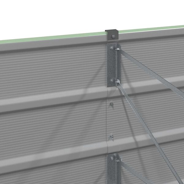 vidaXL Jardini&egrave;re Vert pastel 480 x 50 x 45 cm Acier galvanis&eacute;