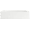 vidaXL Bordure de Pelouse Blanc 50 x 50 x 13 cm Acier