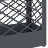 vidaXL Porte-parapluie avec stockage Anthracite 28 x 12 x 41 cm Acier