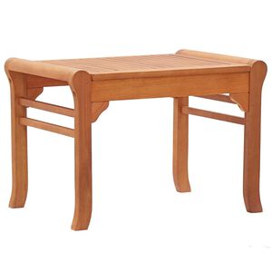 vidaXL Banc de jardin 64 cm Bois d'eucalyptus solide