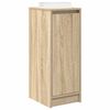 vidaXL Armoire à chaussures chêne sonoma 29,5x34x76 cm bois ingénierie