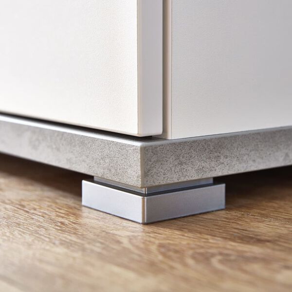 Germania Garde-robe GW-Topix Blanc et gris b&eacute;ton