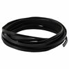 vidaXL Sangle en Cuir Noir 200 x 0,4 cm Cuir