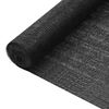 vidaXL Filet brise-vue Noir 1,2x25 m PEHD 75 g/m&sup2;
