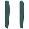 vidaXL Oreille de t&ecirc;te de lit Vert 80 x 23 x 6 cm Velours