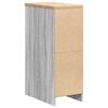 vidaXL Armoire de rangement de garage sonoma gris 30x51x85 cm bois pin