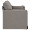 vidaXL Canap&eacute; Taupe Dimensions globales: 139 x 78 x 80 cm (l x P x H)