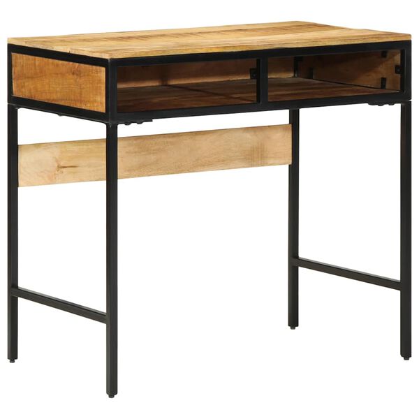 vidaXL Bureau d'écriture Marron 80 x 50 x 75 cm Bois de mangue massif