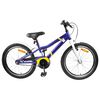vidaXL V&eacute;lo pour Enfants 18 Pouces pour les 5-7 ans Bleu blanc