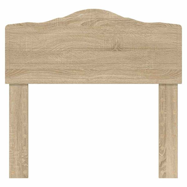 vidaXL T&ecirc;te de lit Ch&ecirc;ne Sonoma 90 cm Bois d'ing&eacute;nierie