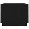 vidaXL Table basse noir 102x55x43 cm bois d'ingénierie
