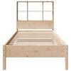vidaXL Lit biblioth&egrave;que sans matelas 90x200 cm bois de pin massif