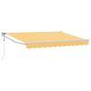 vidaXL Auvent r&eacute;tractable Sable 2,5 x 2 m Polyester et m&eacute;tal