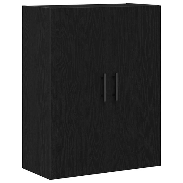 vidaXL Meuble mural Chêne noir 69,5 x 34 x 90 cm Bois d'ingénierie