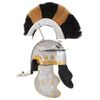 vidaXL Casque de soldat romain antique pour GN Argenté Acier