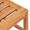 vidaXL Ensemble &agrave; manger de jardin 7 pcs Bois de teck solide
