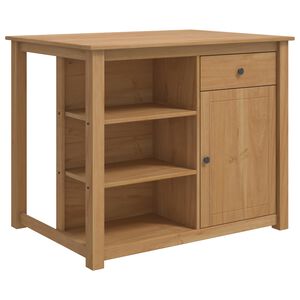 vidaXL Ensemble Cuisine &Icirc;lot 2 pc PANAMA Cire de Miel 112 x 77 x 90 cm