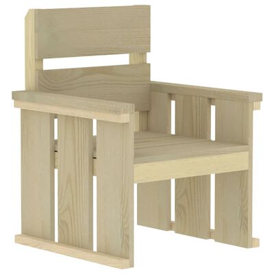 vidaXL Ensemble à manger de jardin 4 pcs Bois de pin imprégné