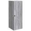 vidaXL Armoire Murale Sonoma gris 33 x 34,5 x 90 cm Bois d'ing&eacute;nierie