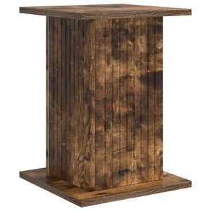vidaXL Support de Plante Ch&ecirc;ne fum&eacute; 30,5 x 30 x 43 cm