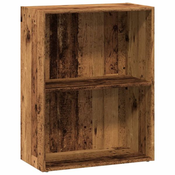 vidaXL Biblioth&egrave;que vieux bois 60x30x77 cm bois d'ing&eacute;nierie
